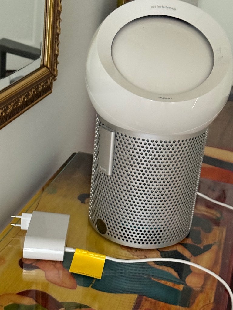 Dyson ventilator/luchtreiniger, Ophalen of Verzenden, Ventilator met afstandsbediening, Zo goed als nieuw, Tafelventilator