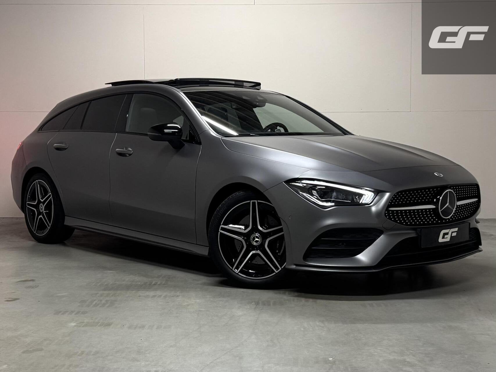 Mercedes CLA-klasse Shooting Brake 200 AMG Magno Grey Matt P, Auto's, CLA, 730 kg, Gebruikt, 4 cilinders