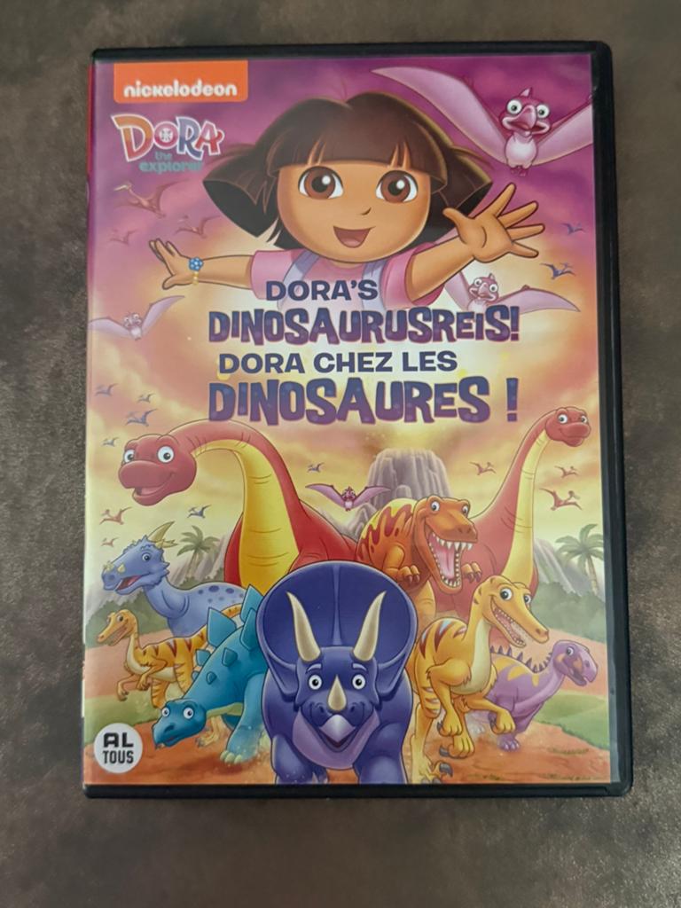 Dora the Explorer: Dora's Dinosaurusreis! DVD, Alle leeftijden, Ophalen of Verzenden, Zo goed als nieuw, Tv fictie