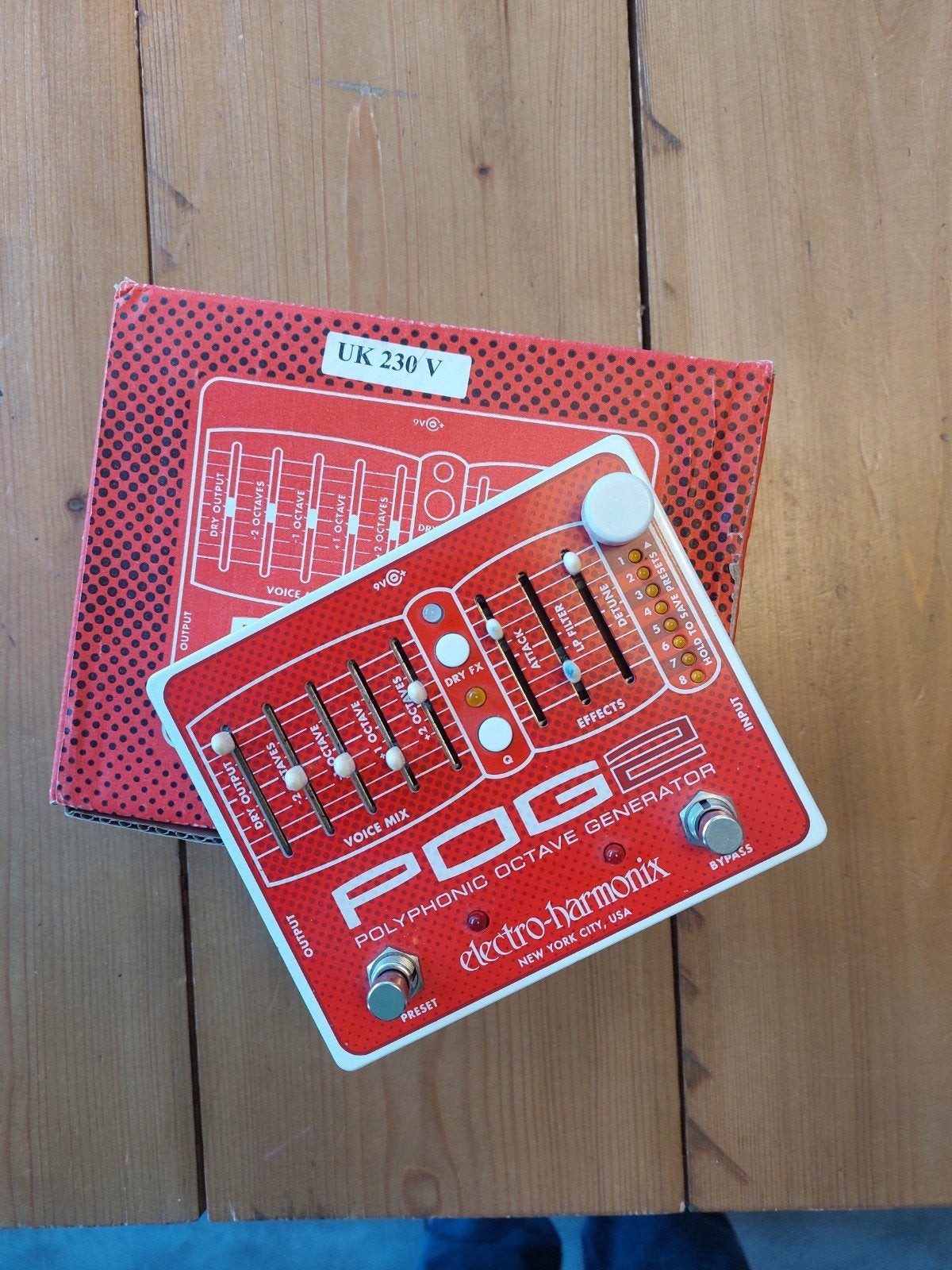 Electro harmonix pog2, Ophalen of Verzenden, Zo goed als nieuw