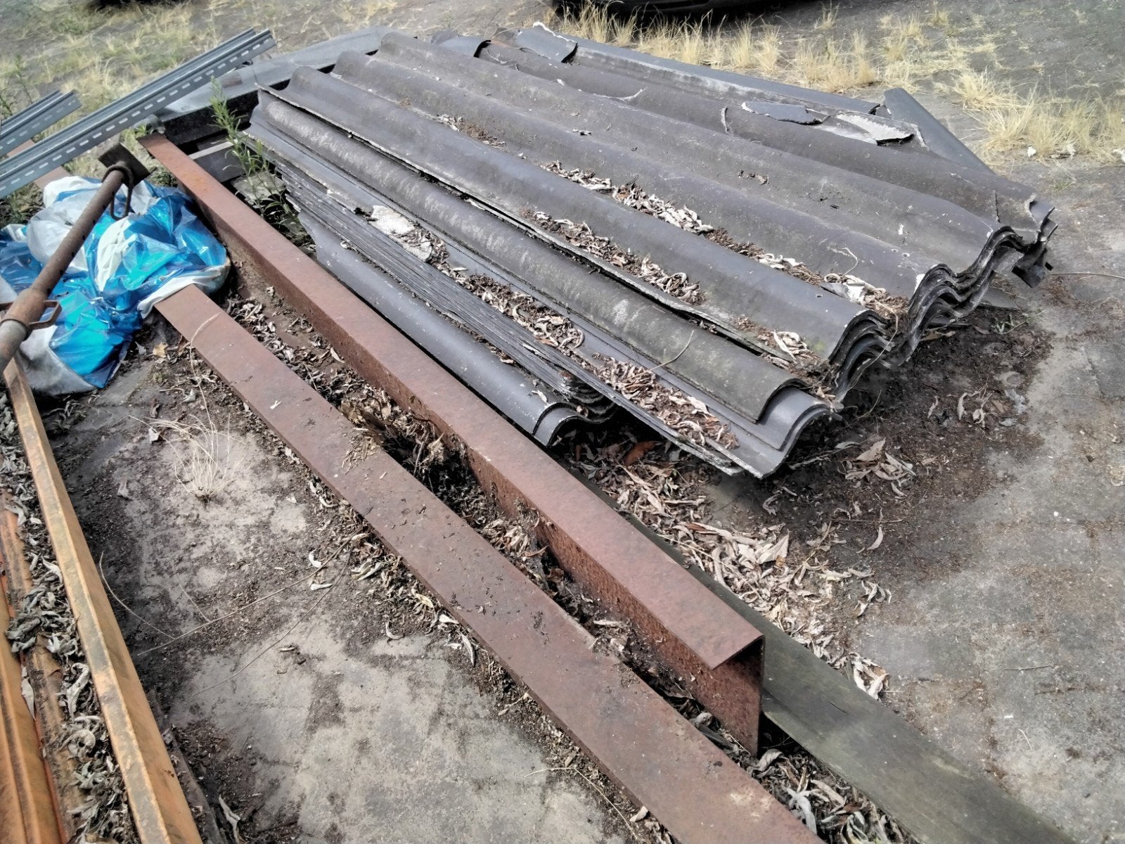 partij gebruikte golfplaten asbestvrij., Ophalen of Verzenden