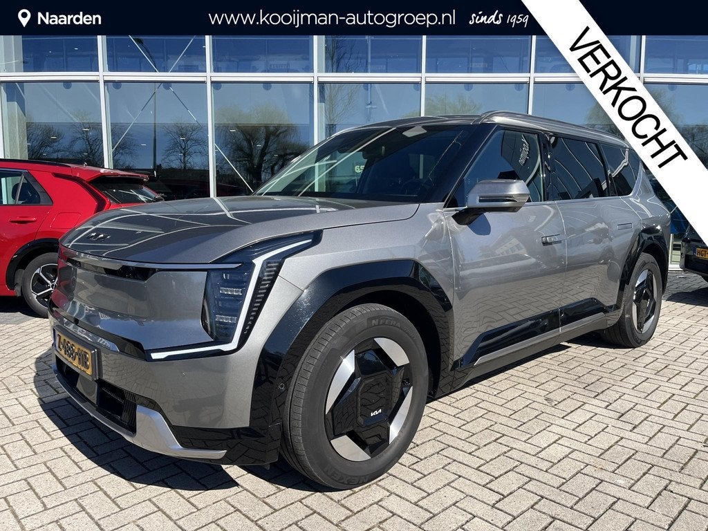 Kia EV9 Launch Edition 99.8 kWh Cruise control|achteruitrij, Auto's, Kia, 100 kWh, 124 €/maand, 7 stoelen, Origineel Nederlands
