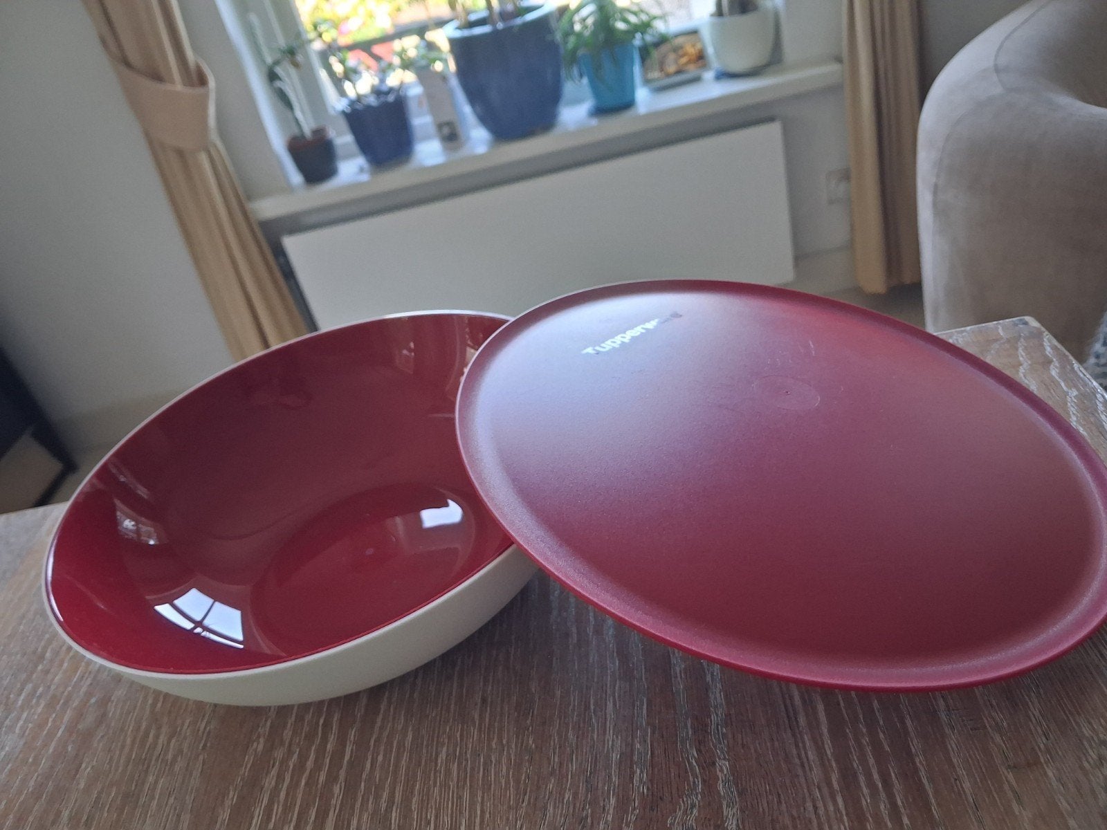 Tupperware Allegra Kom met Deksel 1,5 Liter - Nieuw, Nieuw, Ophalen of Verzenden, Met deksel, Bak of Kom