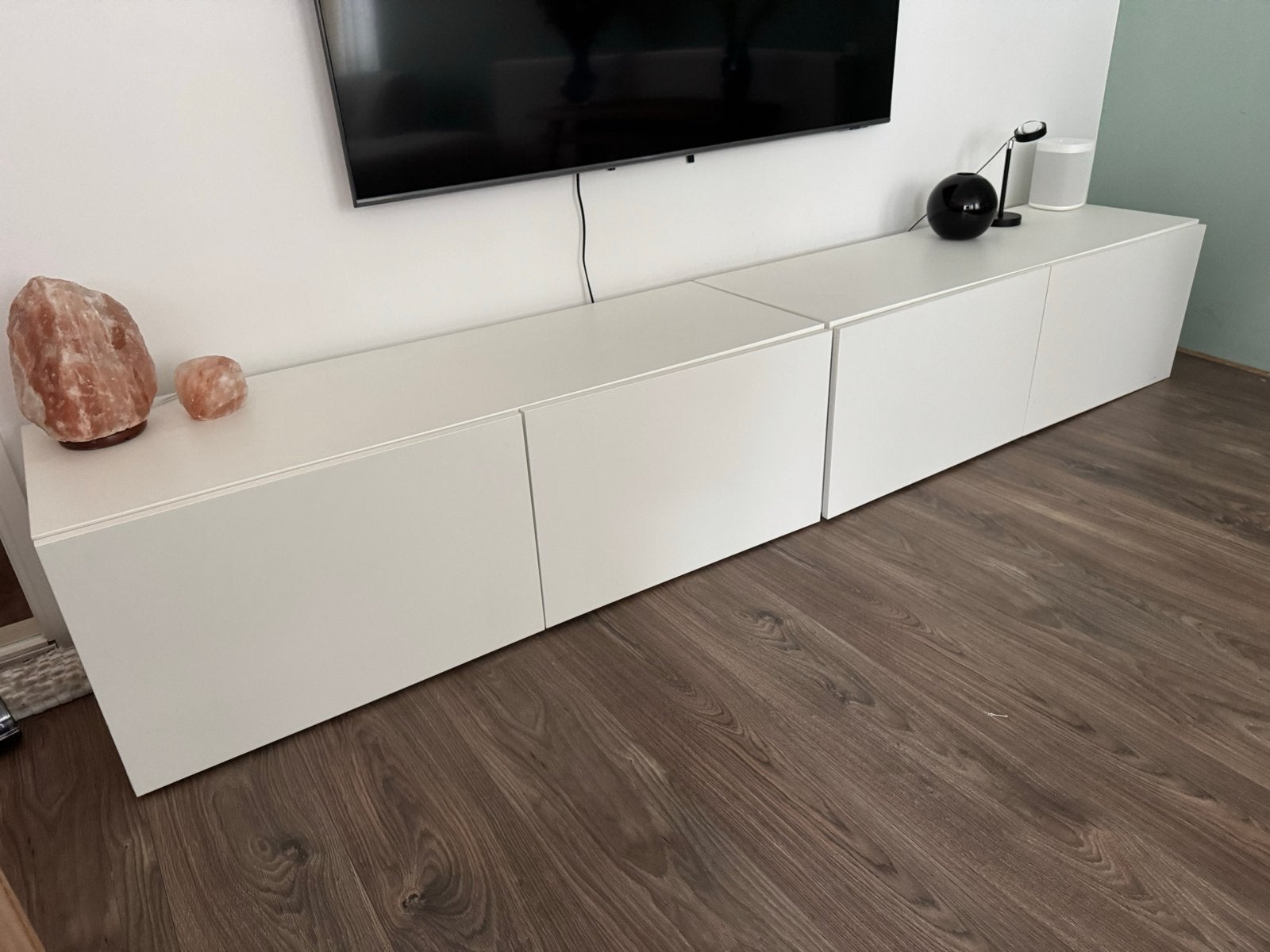 2x IKEA Besta kasten, wit, 120x42x40 cm, goede staat, 100 tot 150 cm, Ophalen of Verzenden, Zo goed als nieuw, Minder dan 100 cm