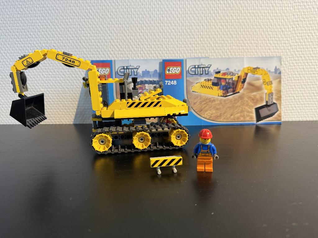Lego 7248 kraan, Compleet, City, Lego, Ophalen of Verzenden