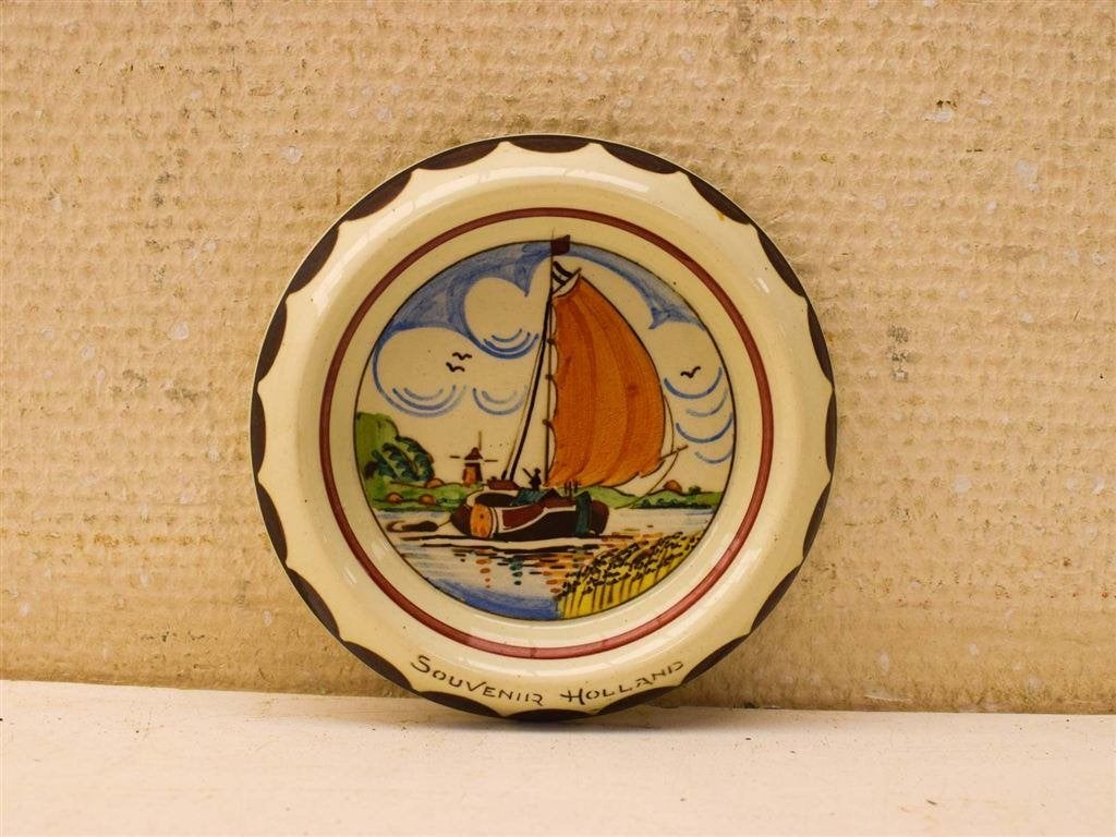 Porseleinen Souvenir Bordje 51968, Ophalen of Verzenden, Gebruikt