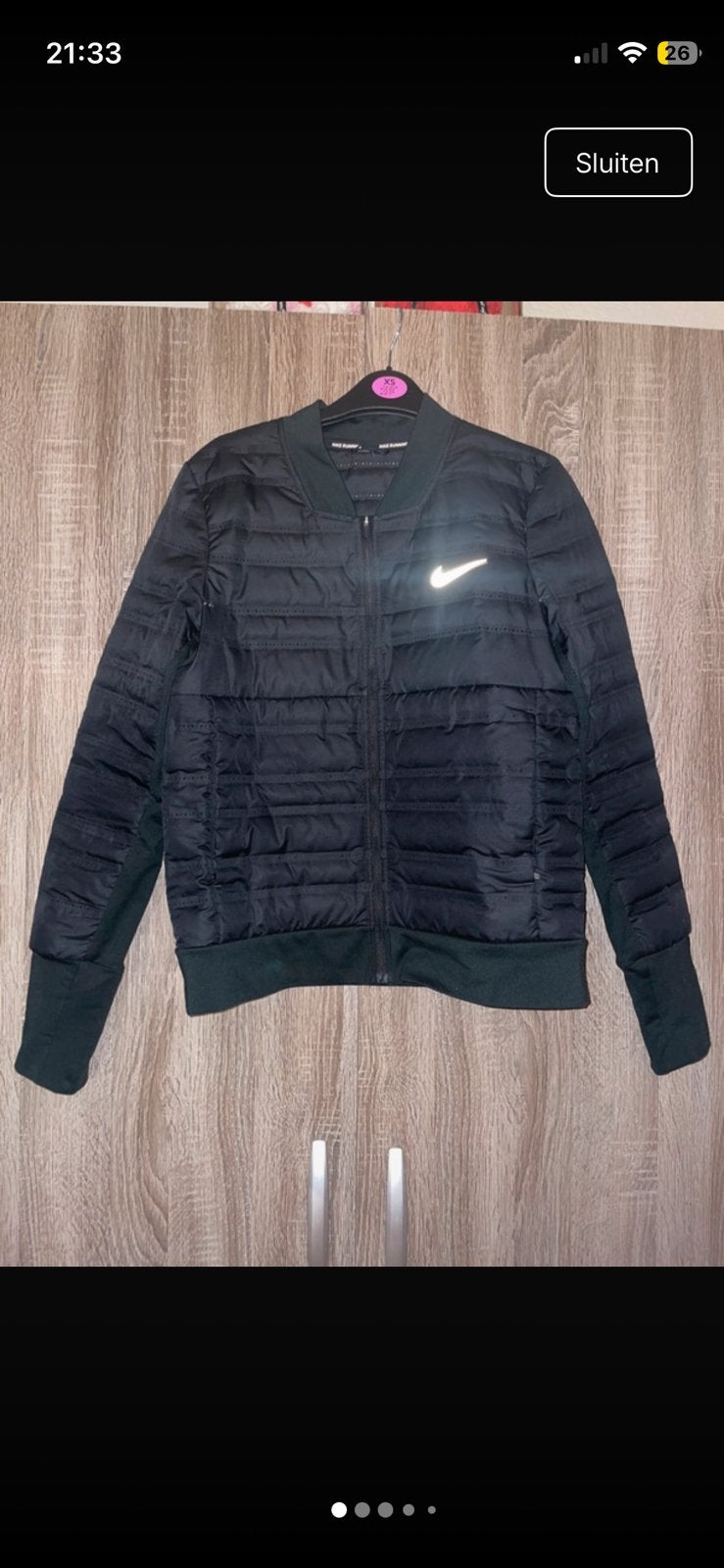 Nike jacket/windbreaker, Ophalen of Verzenden, Zo goed als nieuw