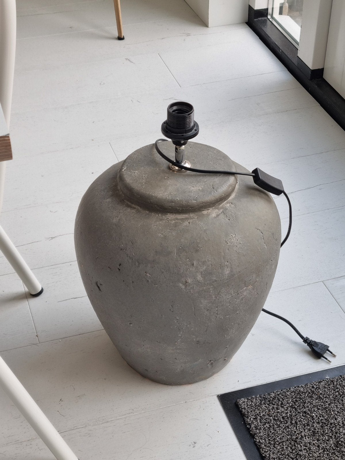 Mooie grote lampenvoet te koop., Ophalen, Zo goed als nieuw, Overige materialen, Minder dan 50 cm