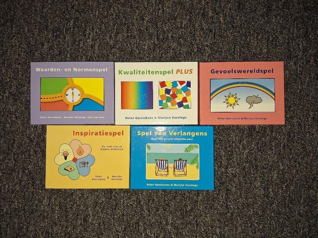 Peter Gerrickens  5 inzicht en kwaliteitsspellen, Ophalen of Verzenden, Zo goed als nieuw, Spiritualiteit algemeen, Overige typen