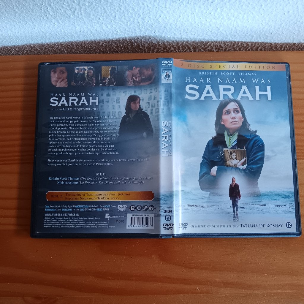 Haar Naam Was Sarah - Special Edition DVD, 1980 tot heden, Drama, Ophalen of Verzenden, Zo goed als nieuw