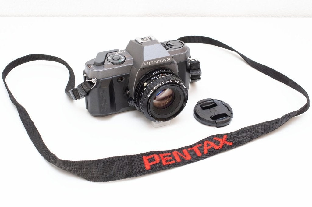 Pentax P30T 35mm film SLR + SMC Pentax-A 50mm f2 lens + batt, Ophalen of Verzenden, Gebruikt, Spiegelreflex, Pentax