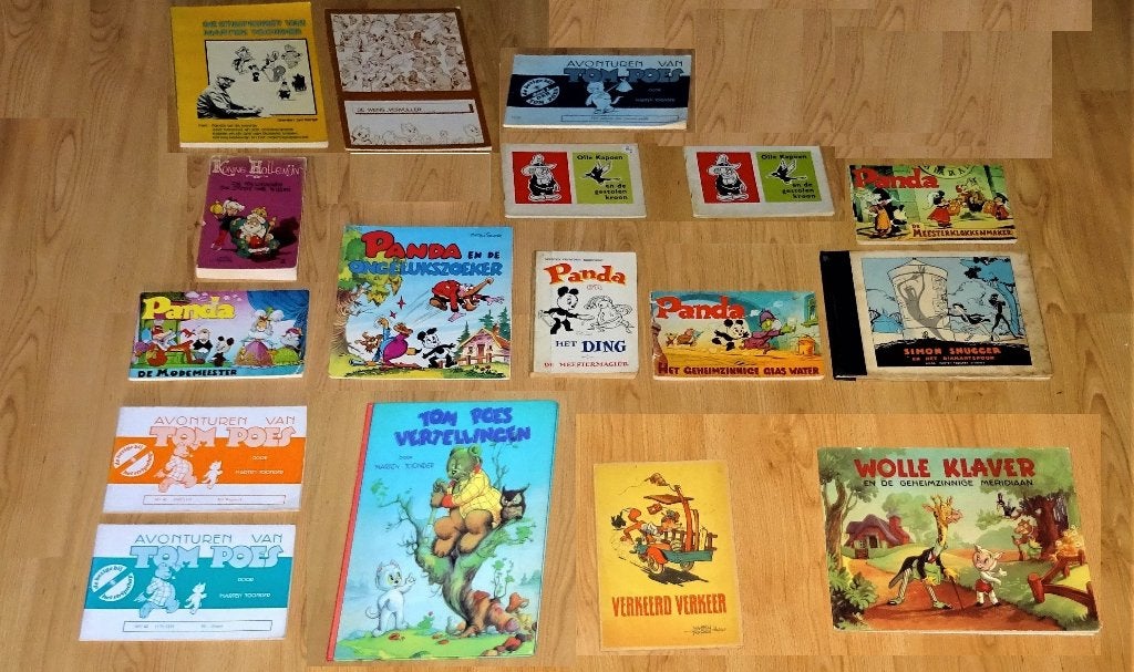Marten Toonder, diverse boekjes, Meerdere stripboeken, Ophalen of Verzenden, Gelezen