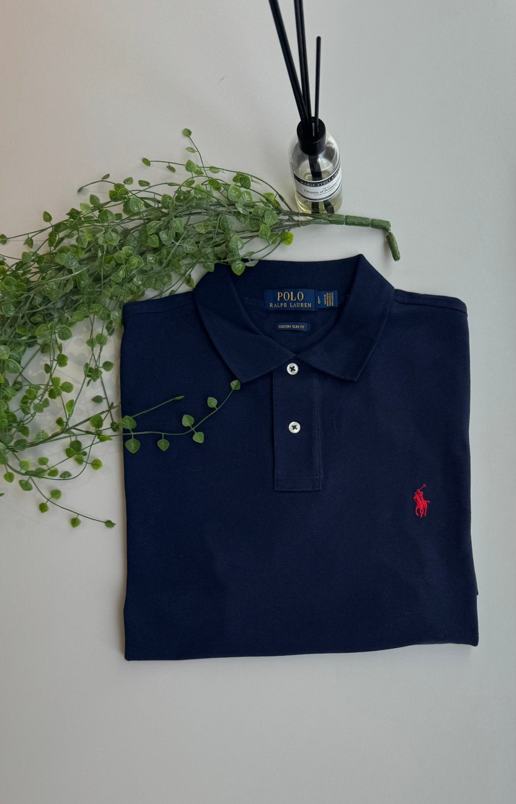 Perfecte Ralph Lauren Polo Maat: L, Kleding | Heren, Polo's, Verzenden, Zo goed als nieuw, Maat 48/50 (M), Blauw