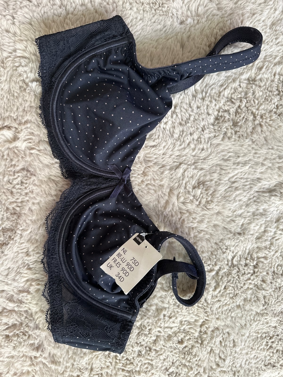 Nieuwe Hema BH 75D - Ongebruikt met kaartje, Ophalen of Verzenden, BH