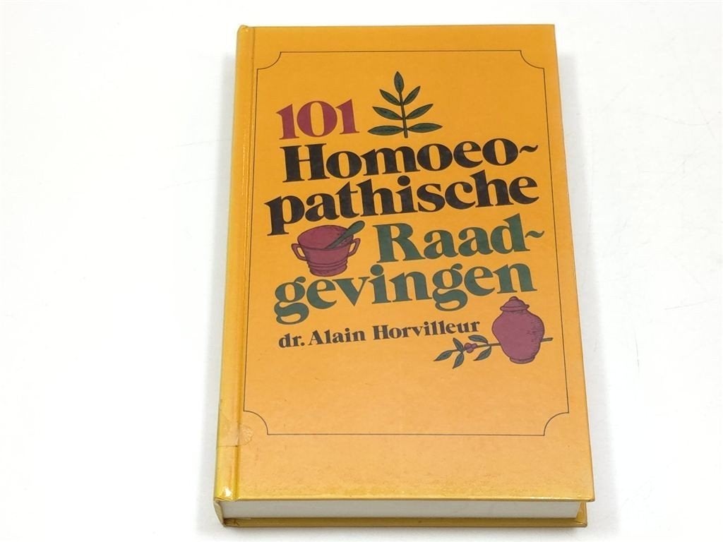 101 Homoeopatische Raadgevingen — Zelf Kwalen Behandelen, Ophalen of Verzenden, Gelezen, Overige onderwerpen, Achtergrond en Informatie