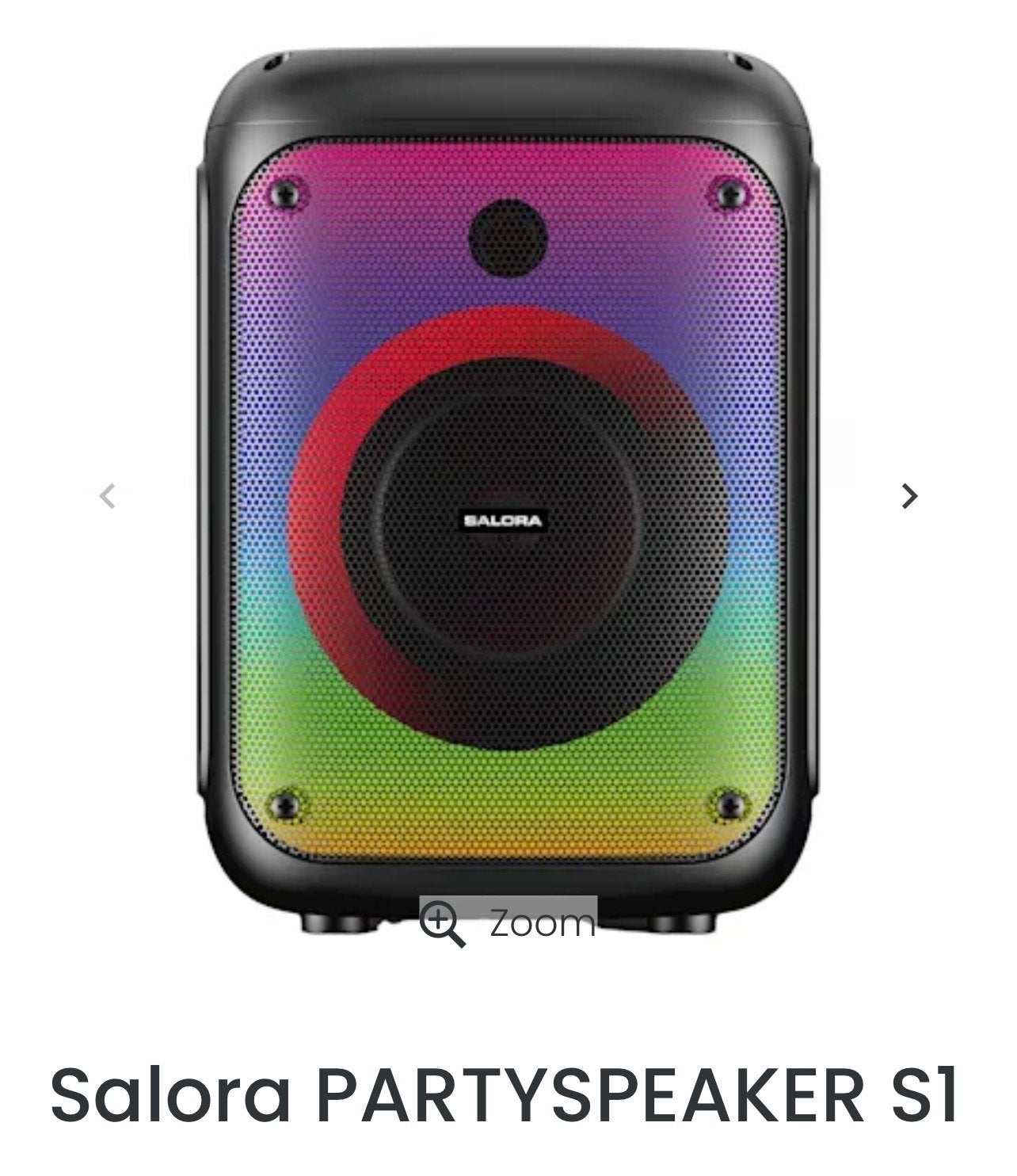 Alora Party Speaker S1 + Karaoke Microfoon - Nieuw!, Overige merken, Party speaker, Nieuw, Ophalen of Verzenden