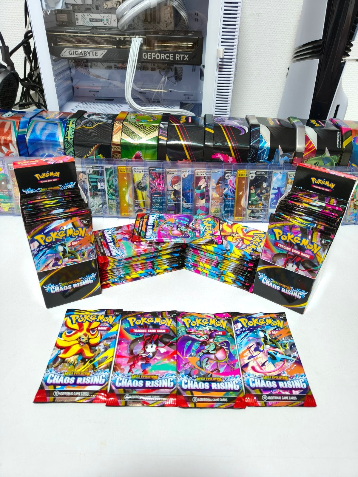 Chaos rising booster Packs - Nieuw en Geseald TCG Pokémon, Ophalen of Verzenden