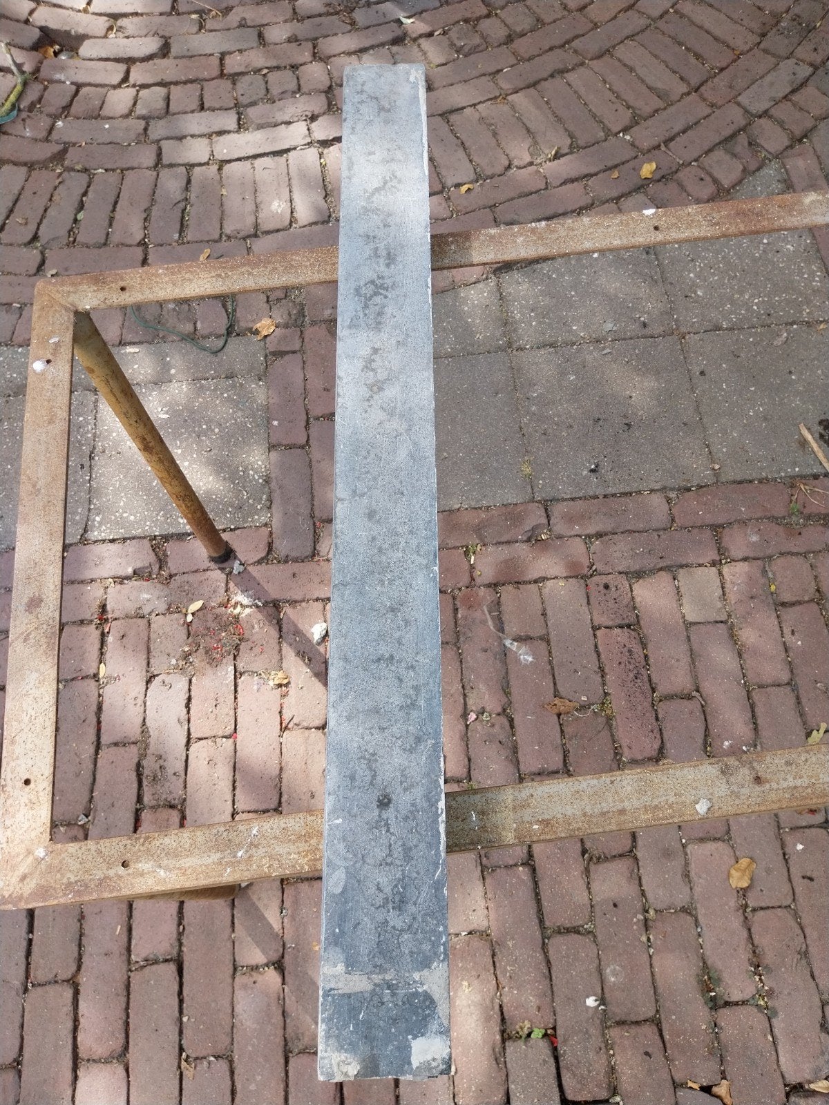 Gebruikte natuurstenen dorpel 85x7,8x4,8 cm, Ophalen