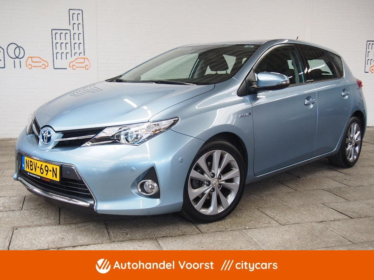 Toyota Auris 1.8 Hybrid Executive Cruise Camera (APK:Nieuw), Euro 5, 136 pk, Gebruikt, Huisgarantie