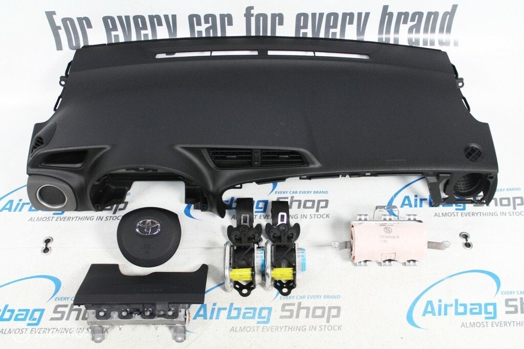 Airbag set - Dashboard zwart Toyota Yaris (2009-heden)