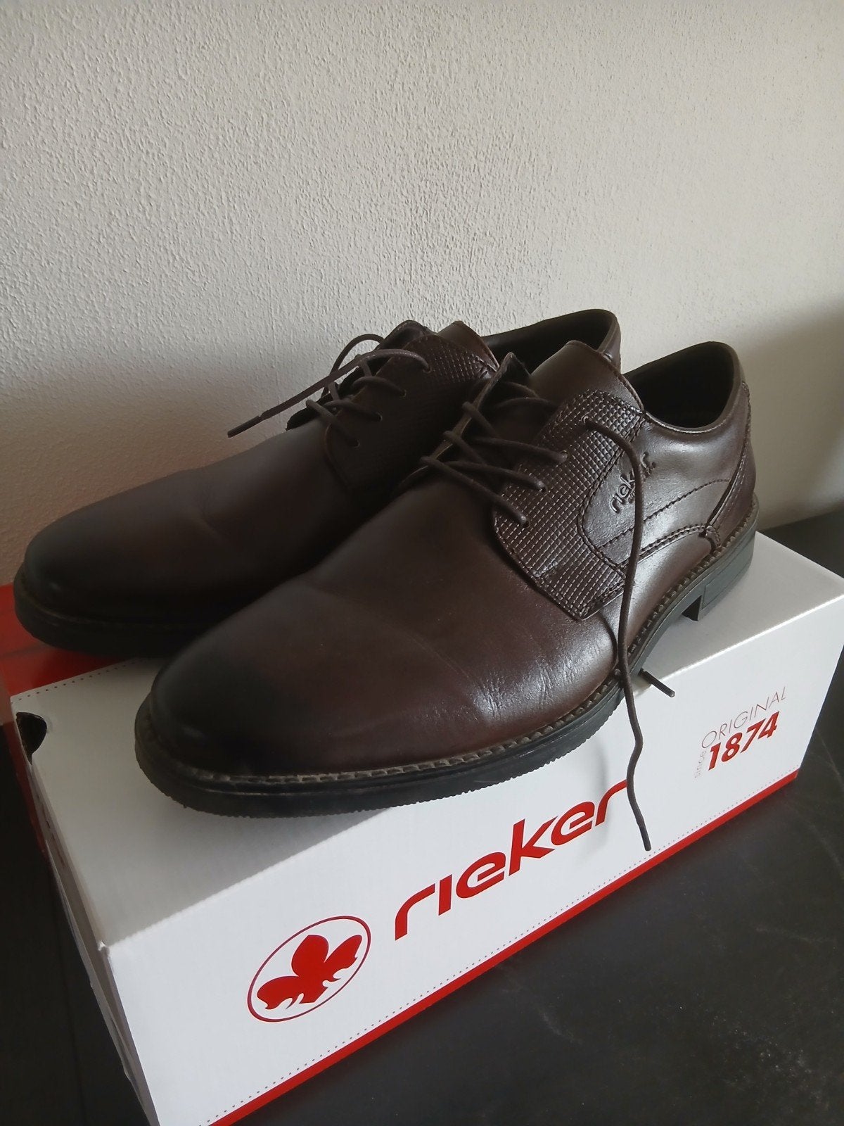 Rieker nette herenschoen maat 43 413-99278, Kleding | Heren, Schoenen, Bruin, Ophalen of Verzenden, Zo goed als nieuw, Rieker