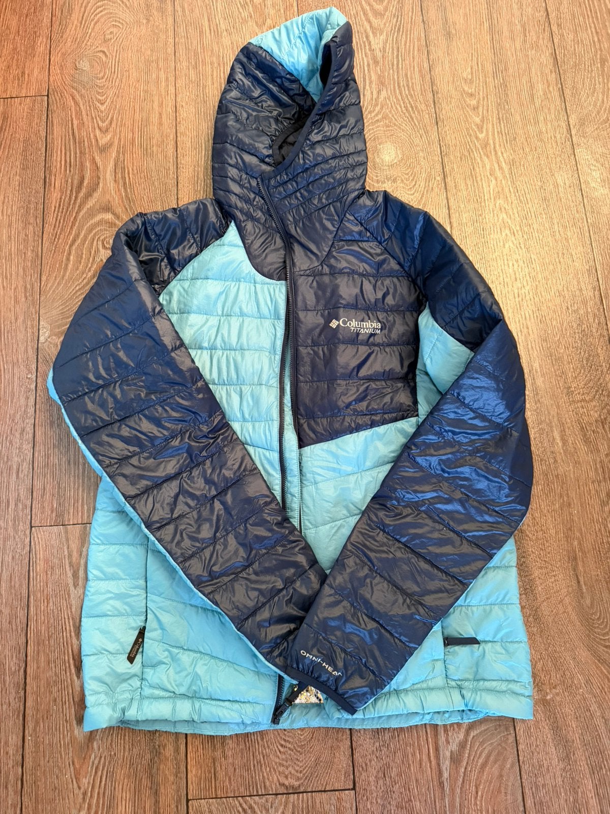 Columbia Titanium Interchange jas (twee kl.blauw) H (maat M), Columbia, Nieuw, Ophalen of Verzenden, Maat 48/50 (M)
