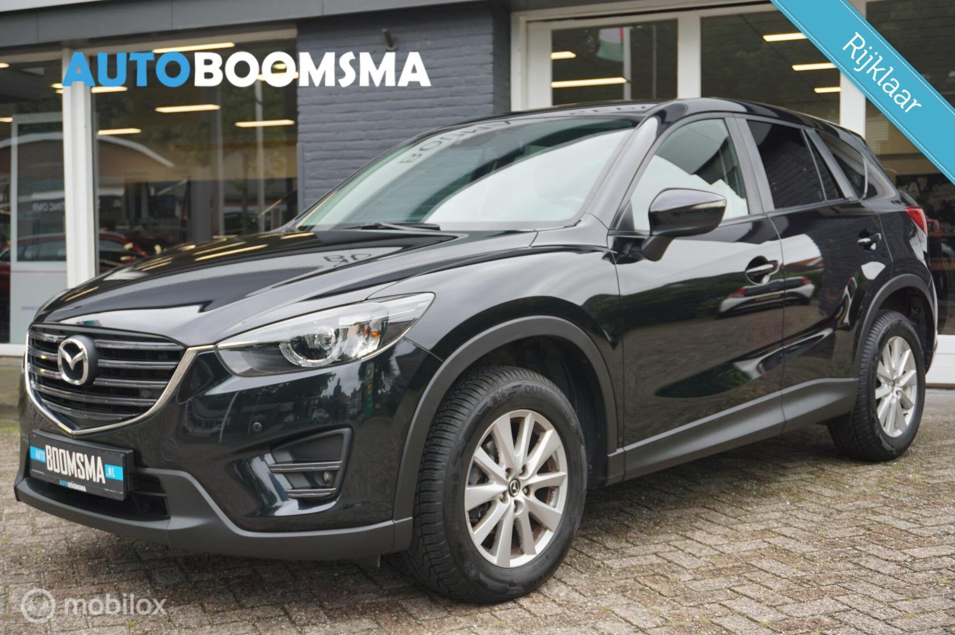 Mazda CX-5 2.0 160 pk TS AWD Automaat Clima Cruise Navi Led, Automaat, Zwart, 4 cilinders, 160 pk