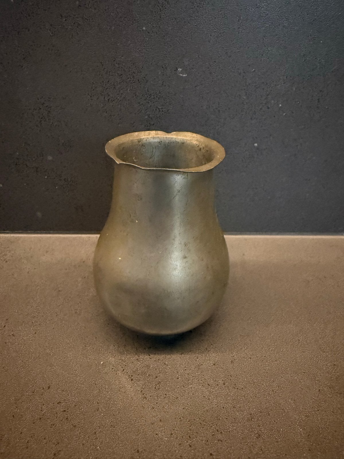 Vintage Tinnen Vaasje - Royal Holland Pewter K.M.D. Tiel, Antiek en Kunst, Antiek | Tin, Ophalen of Verzenden