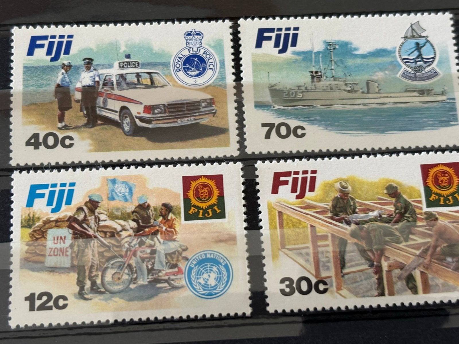 Scouting, politie, Fiji 1982, Ophalen of Verzenden, Postfris, Overige thema's