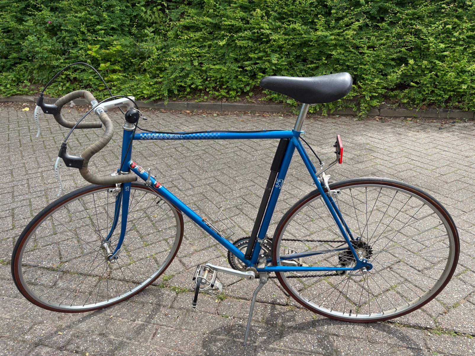 Vintage Peugeot racefiets, Fietsen en Brommers, Fietsen | Oldtimers, 55 tot 59 cm, Ophalen, Jaren '60 of nieuwer
