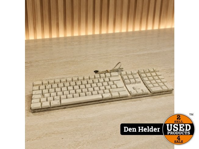 Apple Wired Keyboard A1048 - In Nette Staat, Apple, Zo goed als nieuw, Support@apple.com, One Apple Park Way
Cupertino, CA 95014
United States