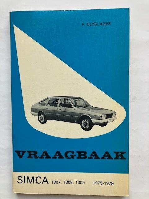 Vraagbaak     Simca 1307 ,  1308,  1309    1975-1979, Verzenden