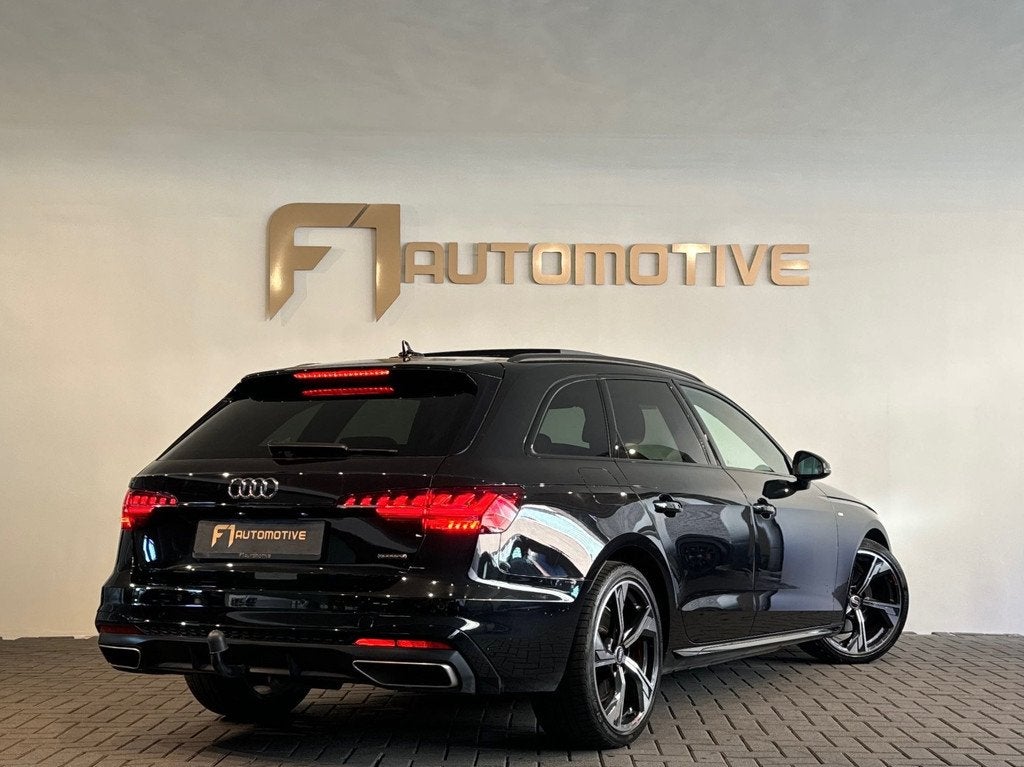 Audi A4 AVANT 40 TFSI quattro S Line Pano|Trekhaak|Sfeer|Lan, Automaat, Gebruikt, 4 cilinders, 1984 cc
