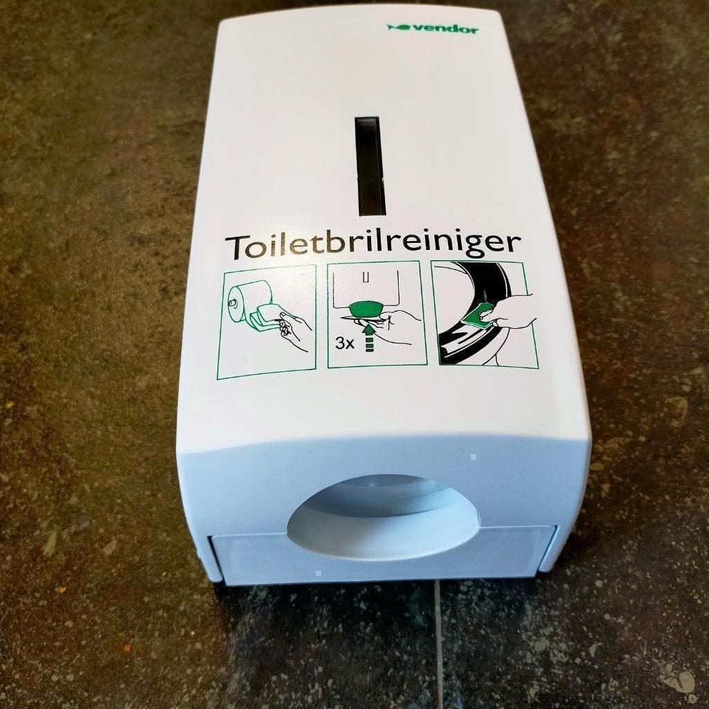 Vendor Toiletbrilreiniger dispensers met HOGE KORTING, Ophalen, Gebruikt, Toilet
