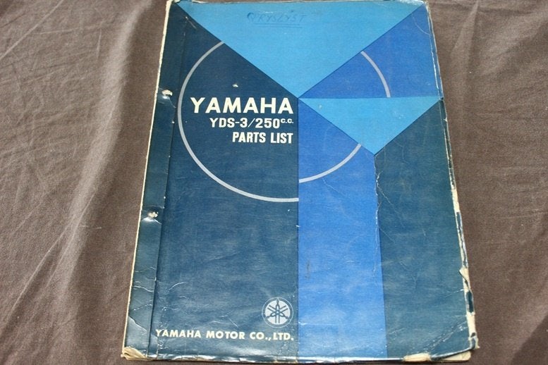 Yamaha YDS-3 250cc Sports 1964 motorcycle parts list, Ophalen of Verzenden, Yamaha