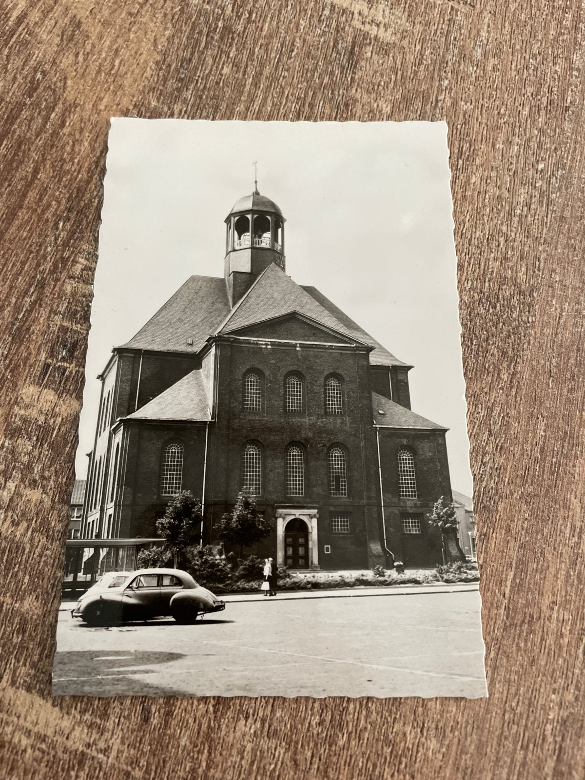 Oude Ansichtkaart Emmerich am Rhein Evangelische Kirche, Ophalen of Verzenden, 1940 tot 1960, Ongelopen, Duitsland