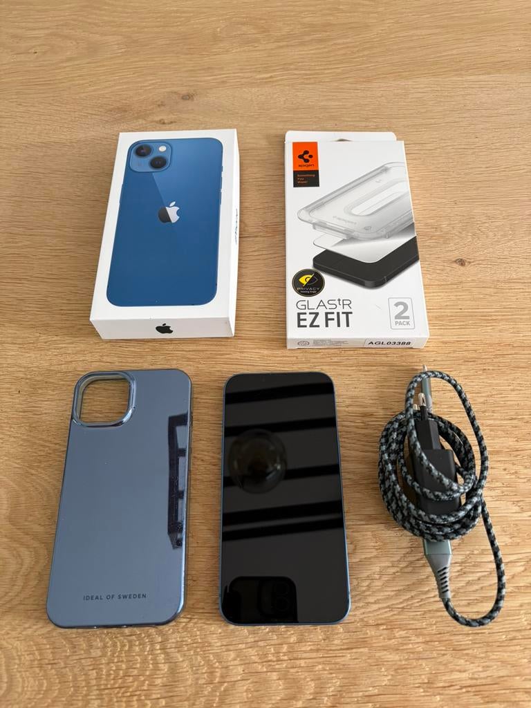 Nette Iphone 13 128gb Blue 88% batterij, Telecommunicatie, Mobiele telefoons | Apple iPhone, 128 GB, Blauw, IPhone 13, Ophalen of Verzenden