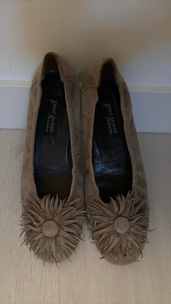 Paul Green platte schoenen in maat 37, Kleding | Dames, Schoenen, Beige, Zo goed als nieuw, Ballerina's, Ophalen of Verzenden