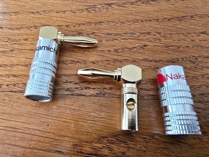 Diverse Banaanstekker, Connector, Spades Luidsprekerkabel, Ophalen of Verzenden, Nieuw, Minder dan 2 meter
