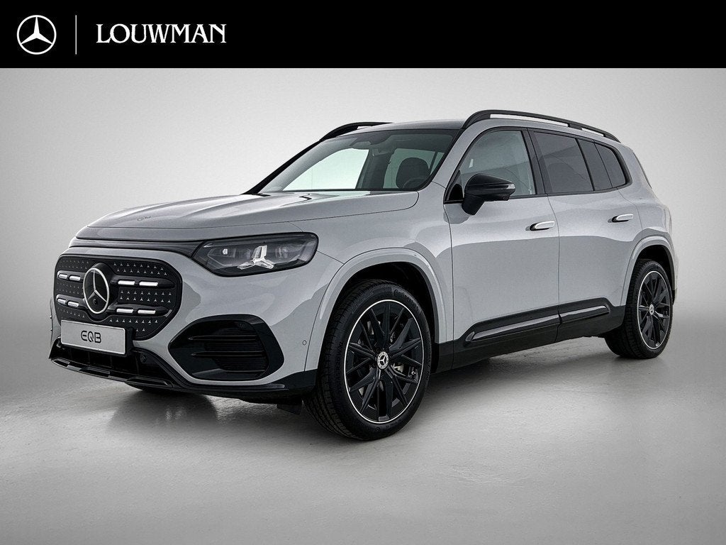 Mercedes-Benz GLB 250+ Business Solution AMG 7p. 85.5 kWh |, Auto's, Mercedes-Benz, Automaat, Achterwielaandrijving, Zwart, 7 stoelen