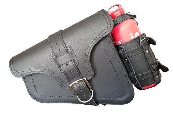 Sportster Tas Mat Zwart Benzinefles Houder, Demon Leathers, Verzenden, Noord-Brabant, Nieuw