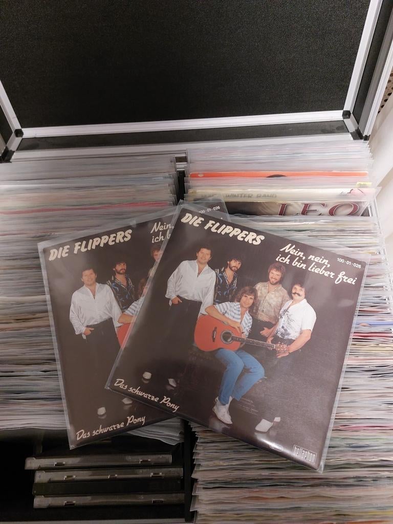 2x singel flippers, Ophalen of Verzenden, Zo goed als nieuw, Overige formaten, Overige genres