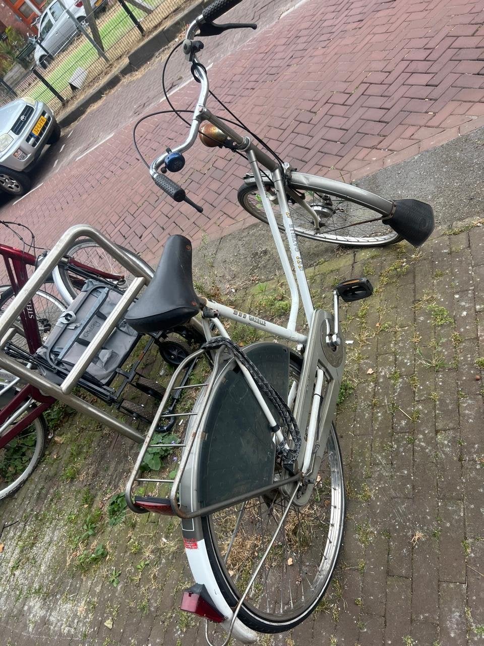 Oknapper Gazelle fiets - Gebruikt, Terugtraprem, Ophalen of Verzenden, Gazelle, 53 tot 56 cm