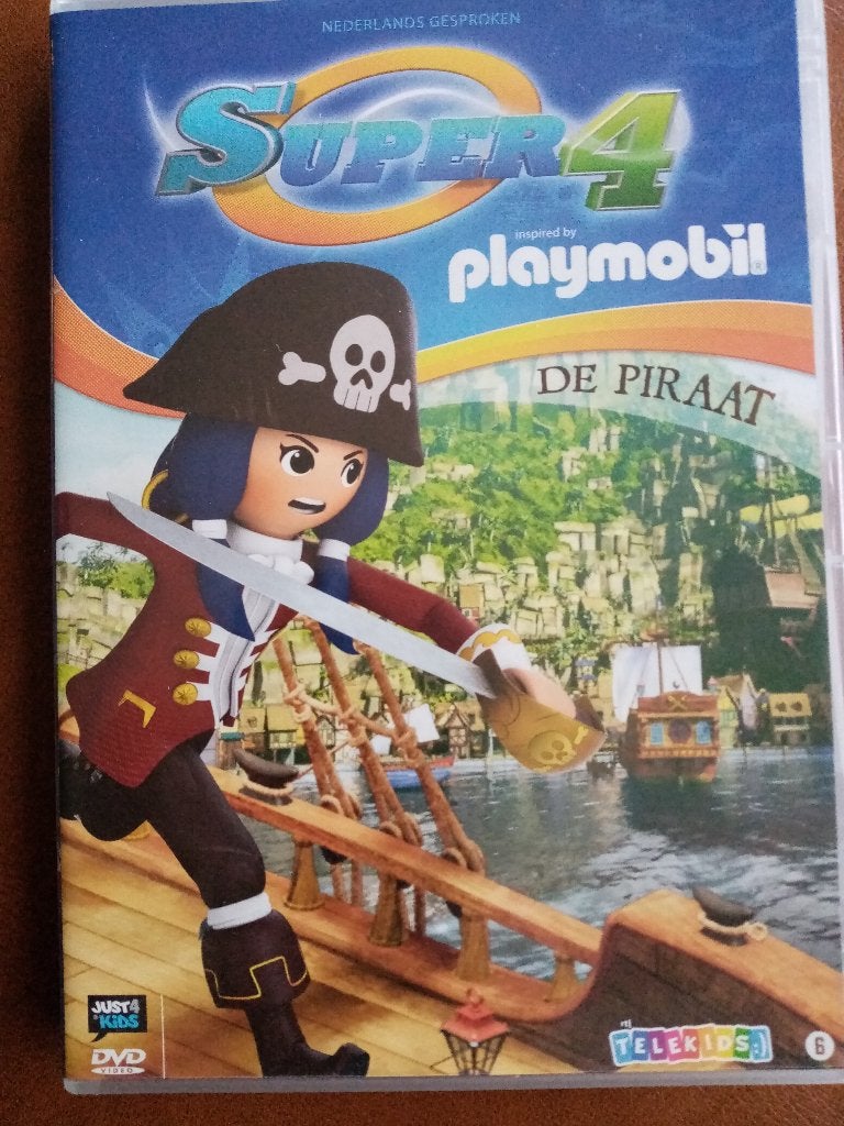 DVD - Playmobil - De Piraat, Vanaf 6 jaar, Ophalen of Verzenden, Gebruikt
