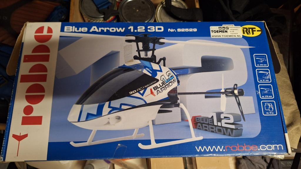 RC 3D helikopter Robbe Blue Arrow., Ophalen, Overige merken