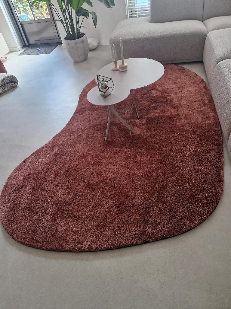 Vloerkleed cowan trendhopper organisch, Ophalen, 150 tot 200 cm, Overige vormen, Organisch