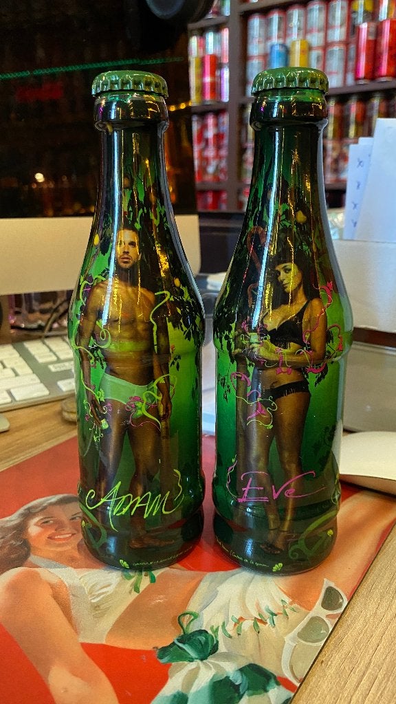 Retro GINI bottles ADAM en EVA, Verzamelen, Verzenden, Nieuw, Overige typen