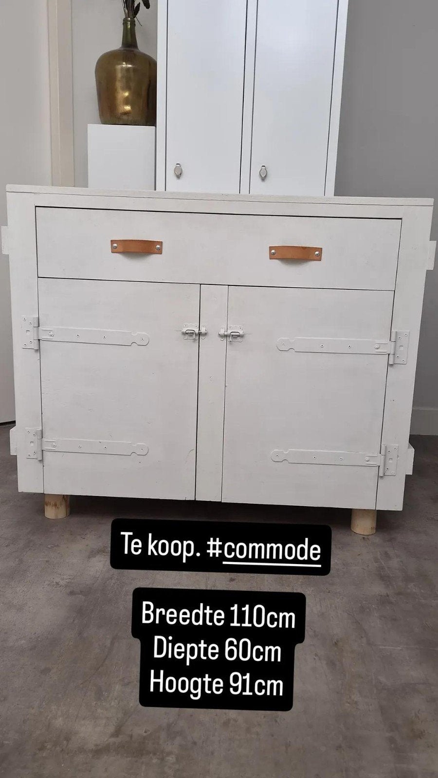 Commode te koop, Ophalen, 50 tot 70 cm, 100 cm of meer, 90 tot 105 cm