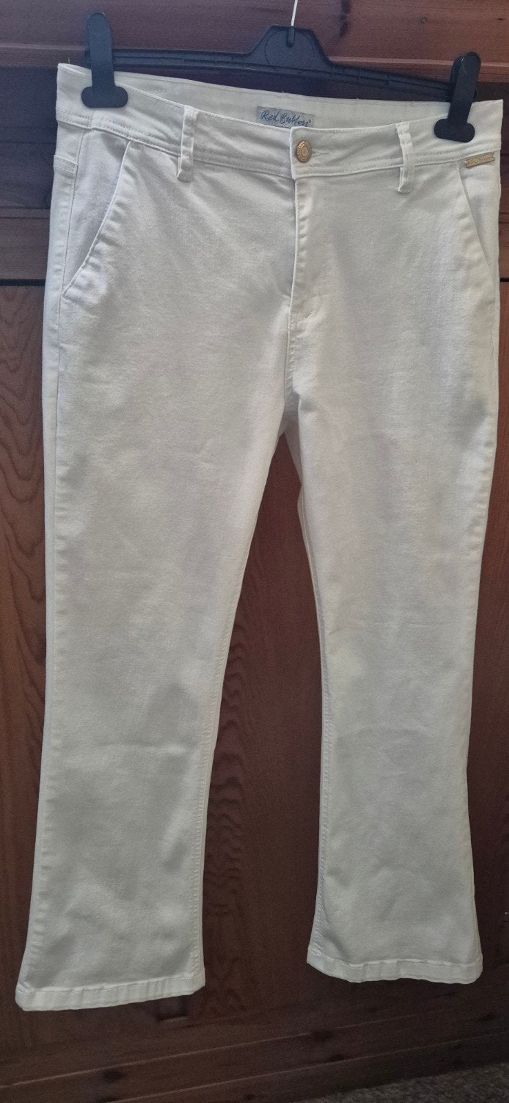Red Button off white broek maat 40 Lengte 28, Maat 38/40 (M), Wit, Ophalen of Verzenden, Zo goed als nieuw