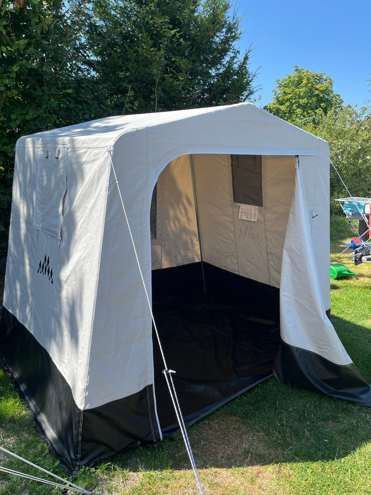 Obelink Prestige PVC Schuurtent met vast kuipgrondzeil, Caravans en Kamperen, Tenten, Ophalen, Zo goed als nieuw